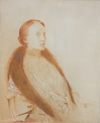 Portrait Of A M L Bonger Van Der Linden