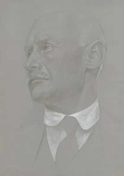 Portrait Of A Male Head