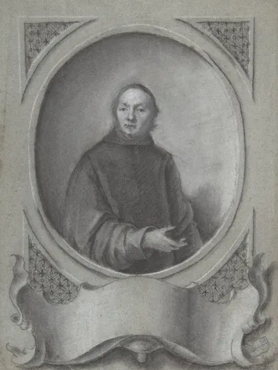 Portrait Of A Man In A Monastic Habit