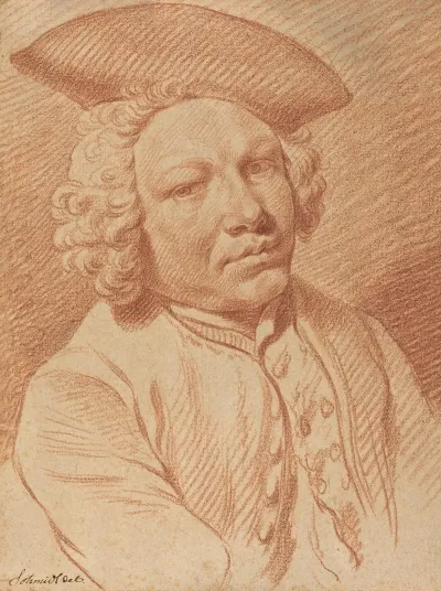 Portrait Of A Man In A Tricorn Hat