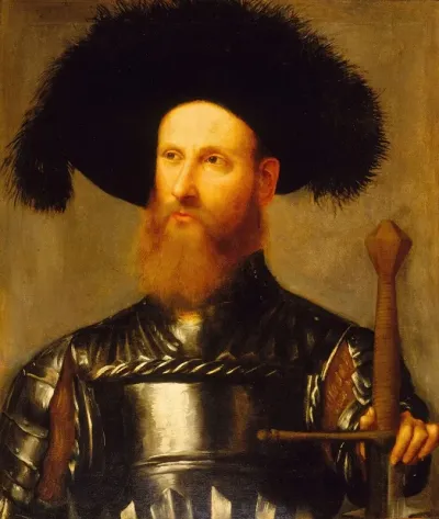 Portrait Of A Man In Armor 2