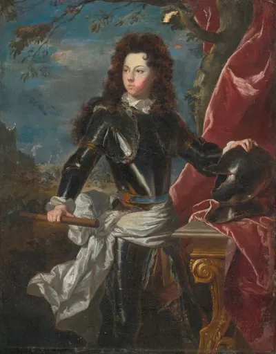 Portrait Of A Man In Armour