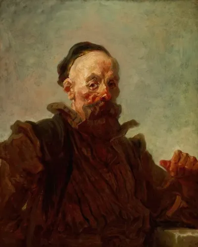 Portrait Of A Man In Costume