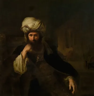 Portrait Of A Man In Eastern Attire