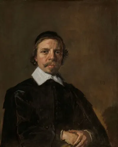 Portrait Of A Man Possibly A Clergyman