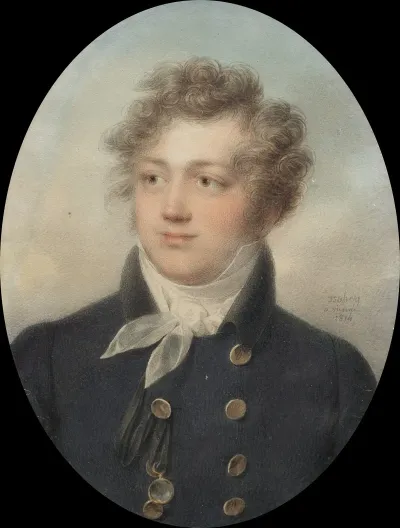 Portrait Of A Man Possibly Alexander I Emperor Of Russia