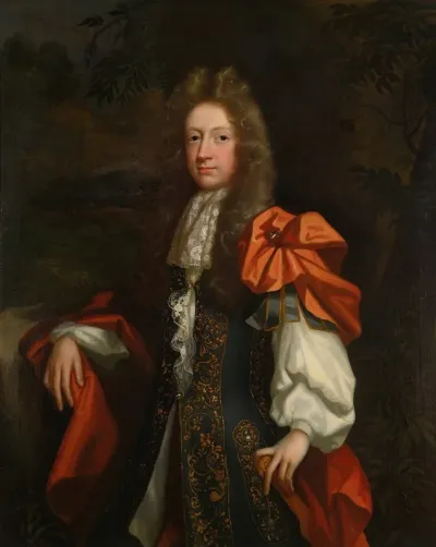 Portrait Of A Man Possibly Roger Mainwaring Of Kermincham