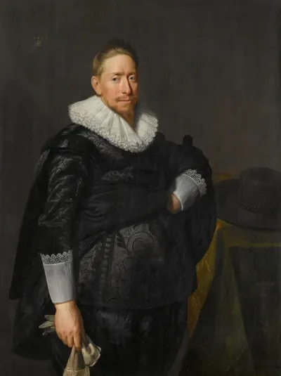 Portrait Of A Man Probably From The Pauw Family
