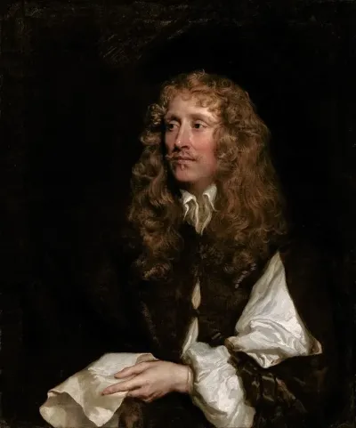 Portrait Of A Man Thought To Be George Booth Lord Delamere