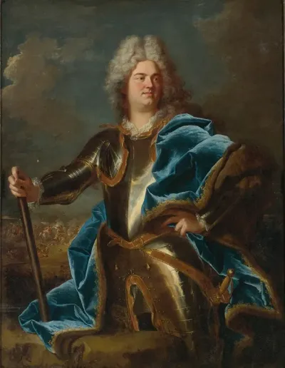 Portrait Of A Man Traditionally Called Claude Louis Hector Duc De Villars 1653 1734
