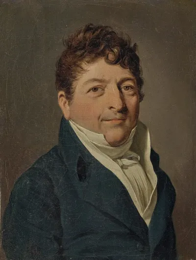 Portrait Of A Man Traditionnally Called Marquis Jacques Rose De Voisins