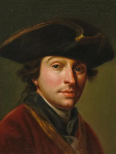 Portrait Of A Man Wearing A Hat