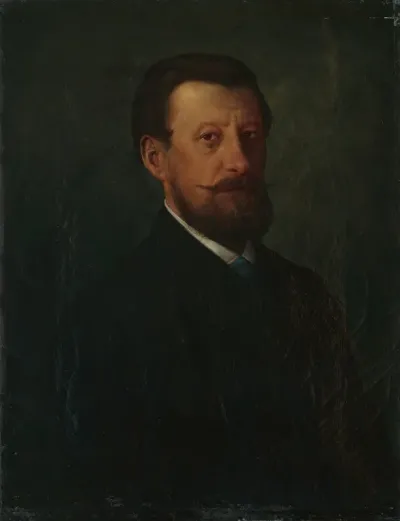 Portrait Of A Man With A Full Beard