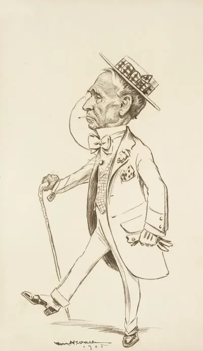Portrait Of A Man With A Monocle