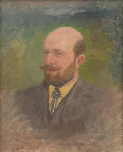 Portrait Of A Man With A Tie