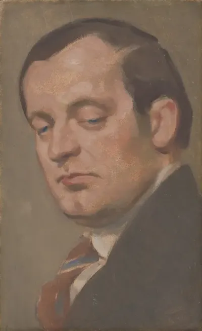 Portrait Of A Man With Tie