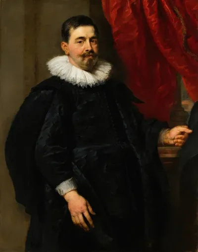 Portrait Of A Manpossibly Peter Van Hecke