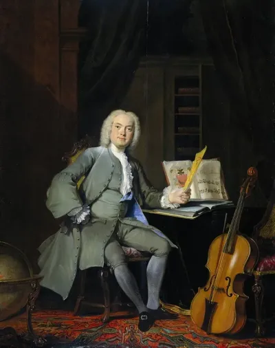 Portrait Of A Member Of The Van Der Mersch Family