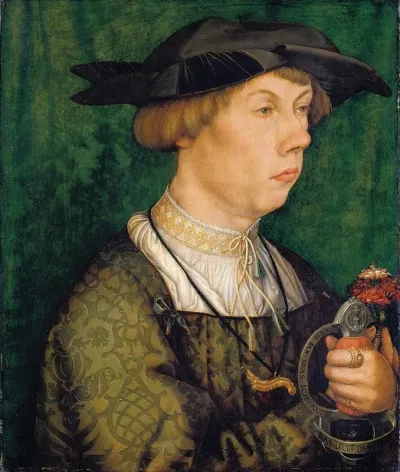 Portrait Of A Member Of The Weiss Family Of Augsburg