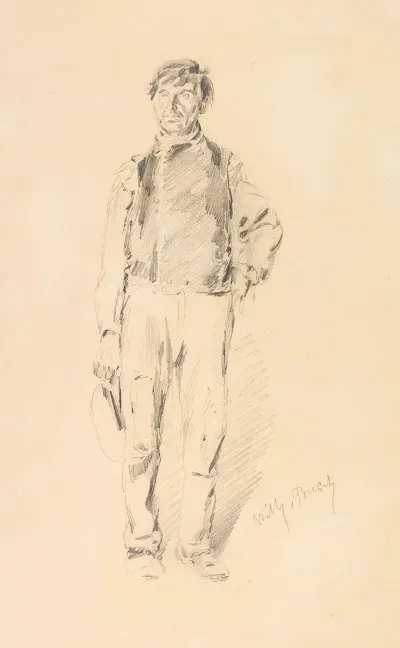 Portrait Of A Middle Aged Man