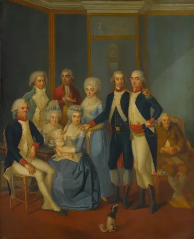 Portrait Of A Military Family