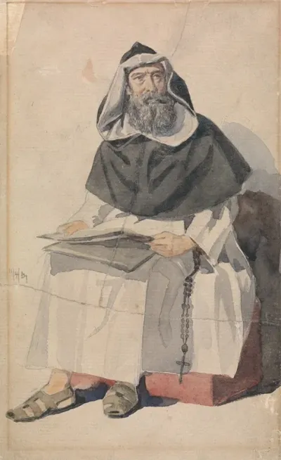Portrait Of A Monk 6