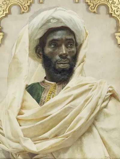 Portrait Of A Moroccan Man