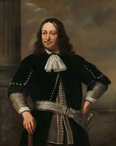 Portrait Of A Naval Officer Probably Vice Admiral Aert Van Nes 1626 1693