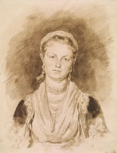Portrait Of A Neapolitan Woman