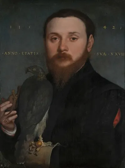 Portrait Of A Nobleman With A Hawk