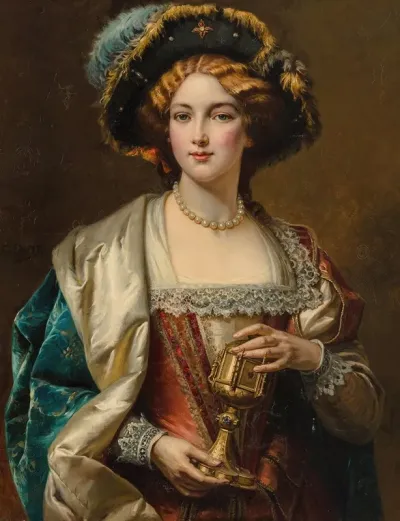 Portrait Of A Noblewoman 5