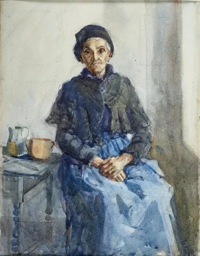 Portrait Of A Peasant Woman 2