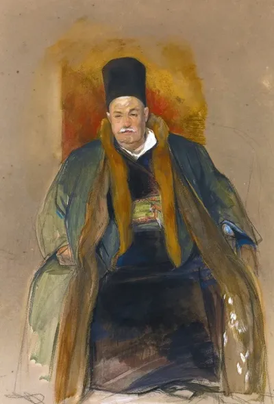 Portrait Of A Prosperous Merchant Of Terapia