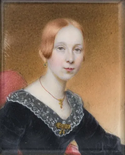 Portrait Of A Red Haired Lady 2
