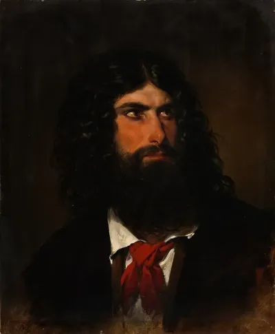 Portrait Of A Roman Peasant