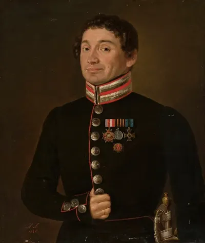 Portrait Of A Russian Military Official