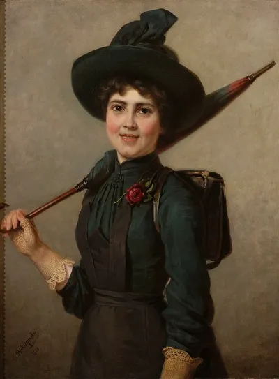 Portrait Of A Schoolgirl