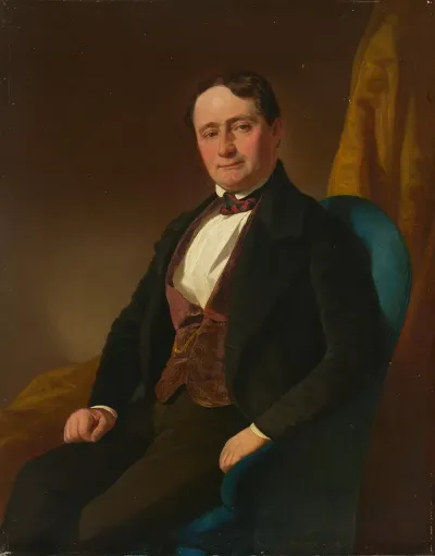 Portrait Of A Seated Gentleman