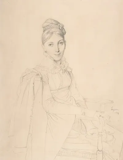 Portrait Of A Seated Lady 2