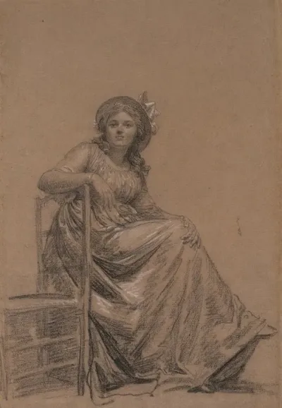 Portrait Of A Seated Woman 2