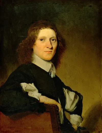 Portrait Of A Seated Young Man