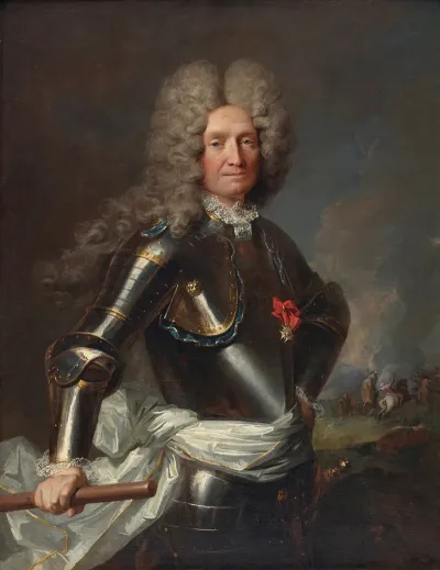 Portrait Of A Senior Officer Knight Of The Order Of Saint Louis