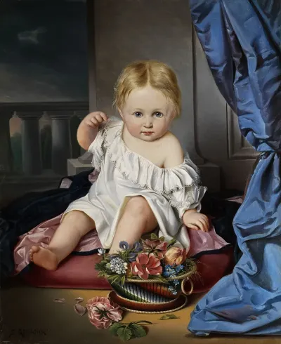 Portrait Of A Toddler