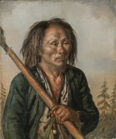 Portrait Of A Tungu Man