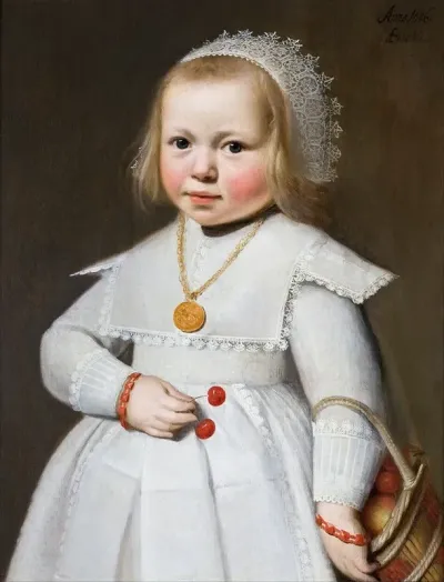 Portrait Of A Two Year Old Girl