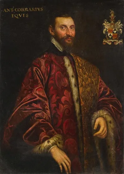 Portrait Of A Venetian Senator Possibly Marc Antonio Correr