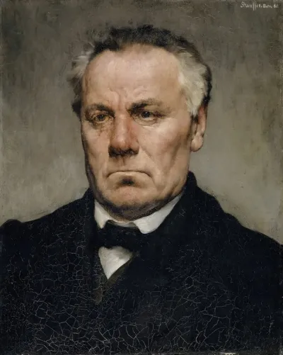 Portrait Of A Village Mayor