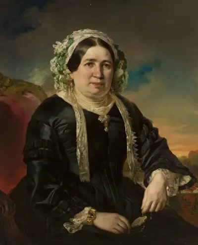Portrait Of A Woman In A Cap 3
