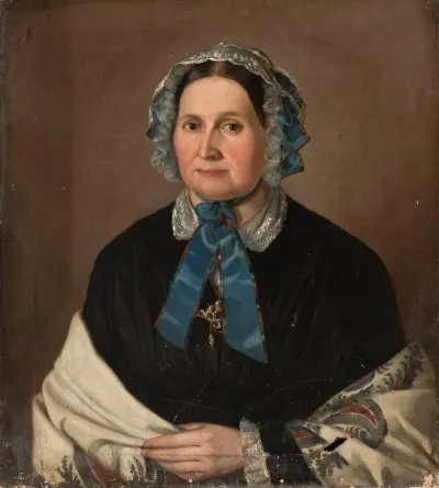 Portrait Of A Woman In A Cap 4