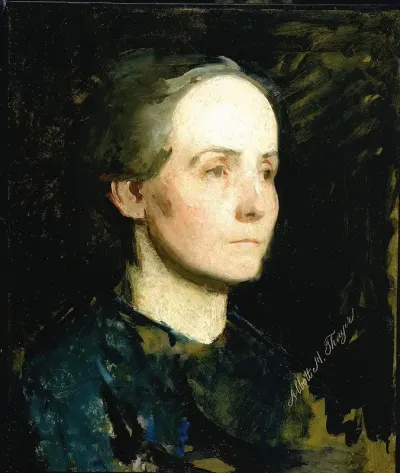 Portrait Of A Woman Miss Gertrude Bloede